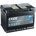 Акумулятор 77Ah-12v Exide PREMIUM (278х175х190), R, EN760