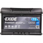 Акумулятор 72Ah-12v Exide PREMIUM (278х175х175), R, EN720