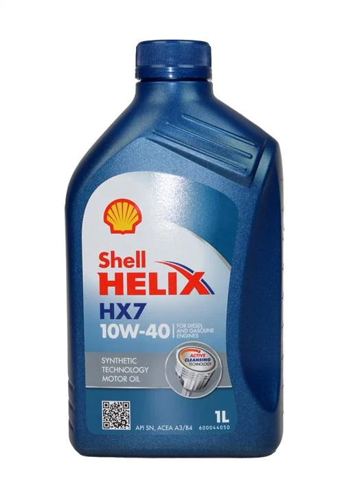 Олива моторна SHELL Helix HX7 SAE 10W-40 (Каністра 1л)