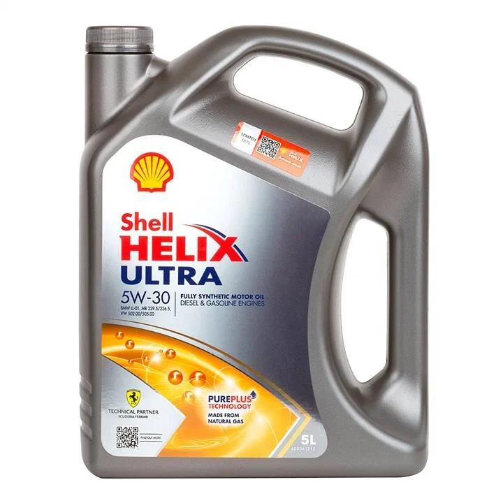 Олива моторна SHELL Helix Ultra SAE 5W-30 SL/CF (Каністра 5л)