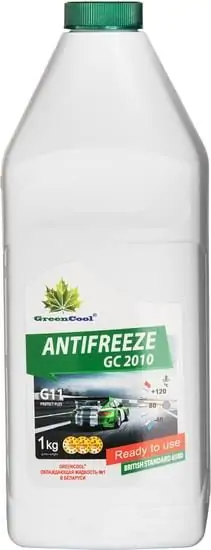 Антифриз GreenCool GС2010 1 кг G11 (зел.)