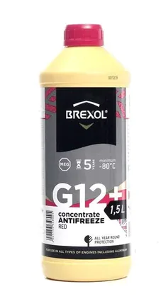 Антифриз <BREXOL> RED CONCENTRATE G12+ (-80C) 1,5L