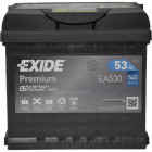 Акумулятор 53Ah-12v Exide PREMIUM (207х175х190), R, EN540