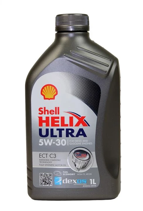 Олива моторна SHELL Helix Ultra ECT С3 5W-30 SN/CF (Каністра 1л)