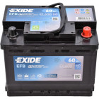 Акумулятор 60Ah-12v Exide EFB (242х175х190), R, EN640