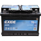 Акумулятор 70Ah-12v Exide AGM (278х175х190), R, EN760 Акумулятор 70Ah-12v Exide AGM (278х175х190), R, EN760